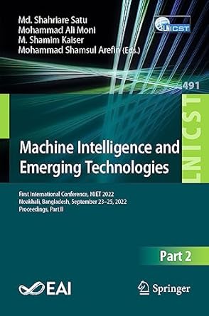 machine intelligence and emerging technologies first international conference miet 2022 noakhali bangladesh