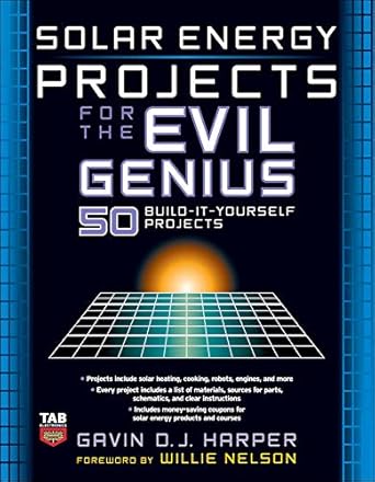 solar energy projects for the evil genius 1st edition gavin harper 0071477721, 978-0071477727