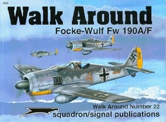 focke wulf fw 190a/f walk around no 22 1st edition malcolm laing ,e brown ryle ,ernesto cumpian ,andrew