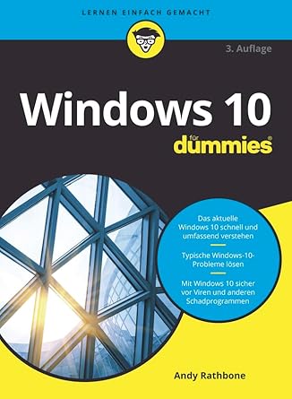 windows 10 fur dummies 3rd edition andy rathbone ,michaela haller b08gwbcf6q, 978-3527718016