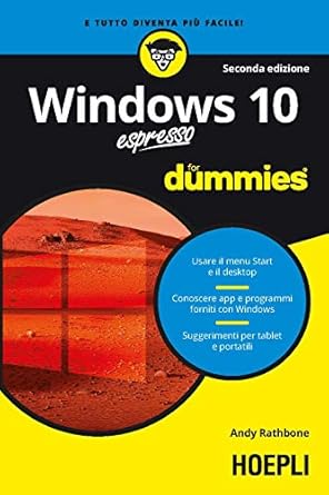 windows 10 espresso for dummies 1st edition andy rathbone 8820385805, 978-8820385804