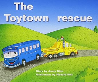 leveled reader 6pk red the toytown rescue 1st edition jenny giles 076359752x, 978-0763597528