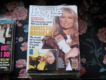 people weekly 1st edition sandra carradine cade with c b on a colorado mountain awaiting rescue b008c7yjoq