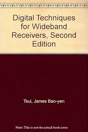 digital techniques for wideband receivers second edition 2nd 2nd edition james bao yen tsui b009ngaww8