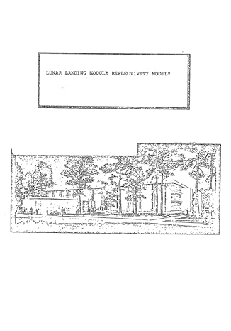 lunar landing module reflectivity model 1st edition nasa ,national aeronautics and space administration