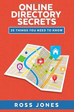 online directory secrets 25 things you need to know 1st edition ross jones 1099433576, 978-1099433573