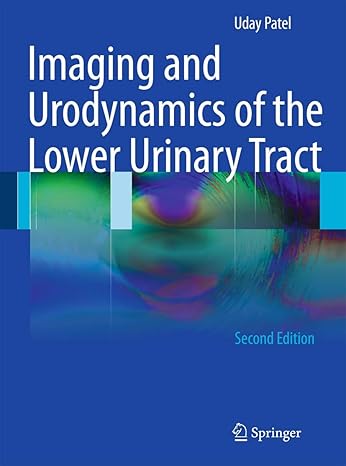 imaging and urodynamics of the lower urinary tract 2nd edition uday patel 1848828357, 978-1848828353