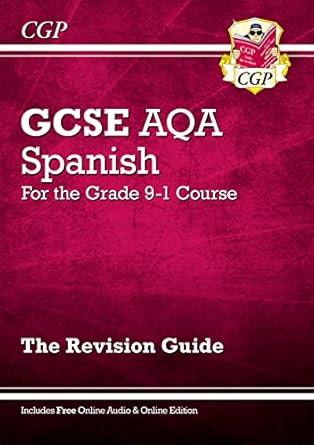 new gcse spanish aqa revision guide for 1st edition richard parsons 1782945466, 978-1782945468