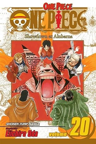 one piece vol 20 showdown at alubarna 1st edition eiichiro oda 1421515148, 978-1421515144