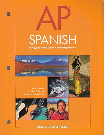 ap spanish language and culture exam preparation 1st edition jorge frisancho ,maria t. redman 1543301398,