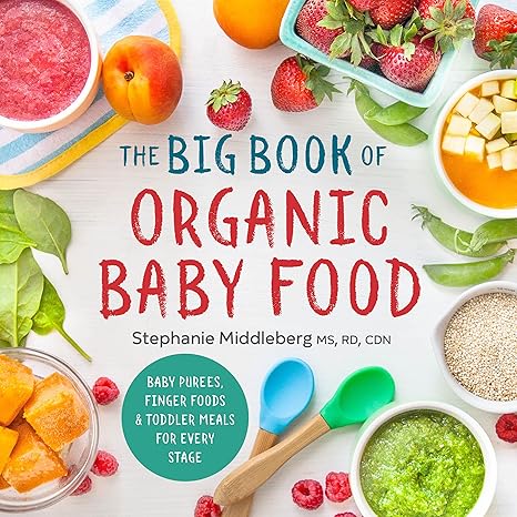 the big book of organic baby food baby pur es finger foods and toddler meals for every stage 1st edition