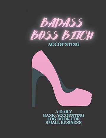 badass boss bitch bank and accounting log small business home office account tracker accounting budget