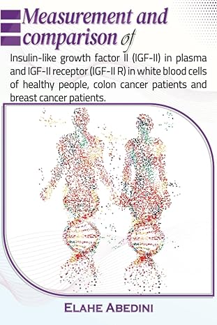 measurement and comparison of insulin like growth factor ii in plasma and igf ii receptor in white blood