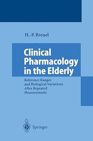 clinical pharmacology in the elderly reference ranges and biological variations after repeated measurements