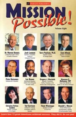 mission possible volume eight 1st edition warren bennis ,terry paulson ,les brown ,thom winninger 1885640544,