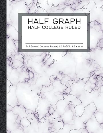 half 5x5 graph half college ruled half 5x5 grid half college ruled composition pages large 8 5x11 in white