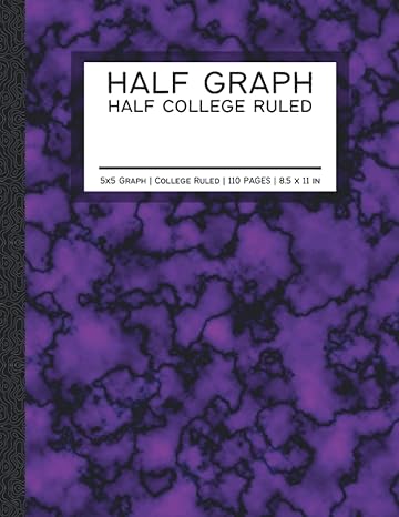 half 5x5 graph half college ruled half 5x5 grid half college ruled composition pages large 8 5x11 in purple