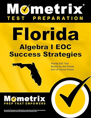 florida algebra i eoc success strategies study guide test review for the florida end of course exams study