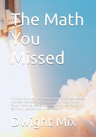 the math you missed functions calculus linear algebra vector space eigenvectors crisp sets fuzzy sets and