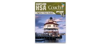 maryland hsa coach algebra / data analysis high school 1st edition molly wetterschneider 1598236954,