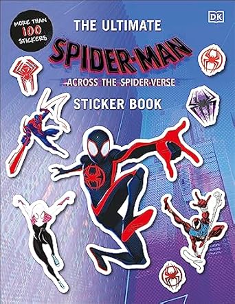 marvel spider man across the spider verse ultimate sticker book 1st edition matt jones 0744050286