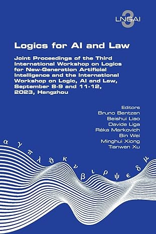 logics for ai and law joint proceedings of the third international workshop on logics for new generation