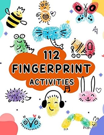 112 fingerprint activities step by step to create drawings using just your fingers and a few simple drawing