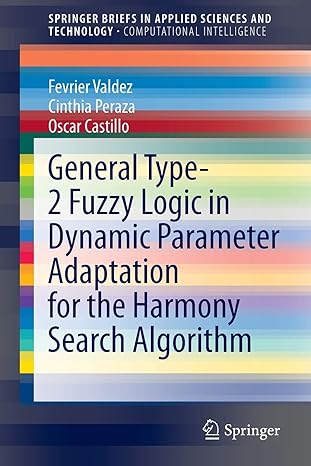 general type 2 fuzzy logic in dynamic parameter adaptation for the harmony search algorithm 1st edition