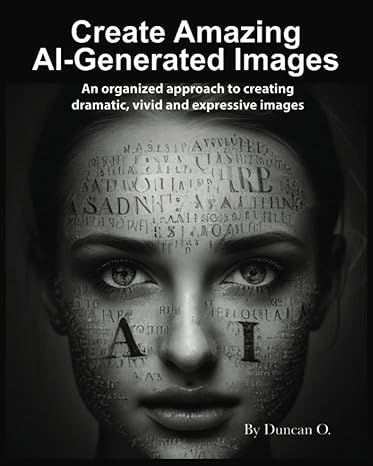 how to create amazing ai generated images and word resource catalog softcover 8x10 114 pages an organized