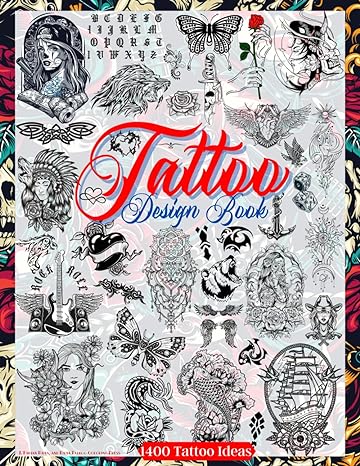 tattoo design book over 1400 tattoo designs for real tattoo artists professionals and amateurs original