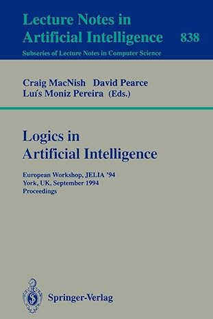 logics in artificial intelligence european workshop jelia 94 york uk september 5 8 1994 proceedings 1994