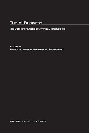 the ai business commercial uses of artificial intelligence 1st edition patrick henry winston ,karen a.