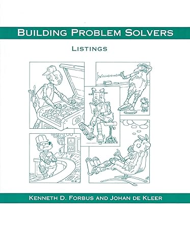 building problem solvers listings supplement edition kenneth d forbus ,johan de kleer 0262560712,