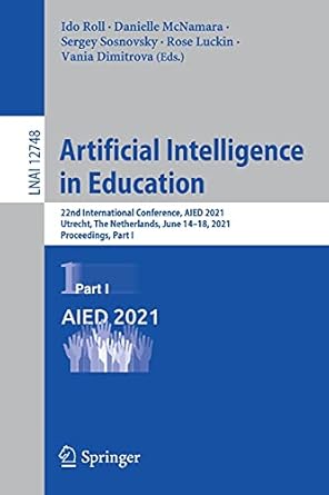 artificial intelligence in education 22nd international conference aied 2021 utrecht the netherlands june 14