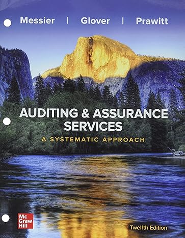 gen combo loose leaf auditing and assurance services connect access card 12th edition william messier jr