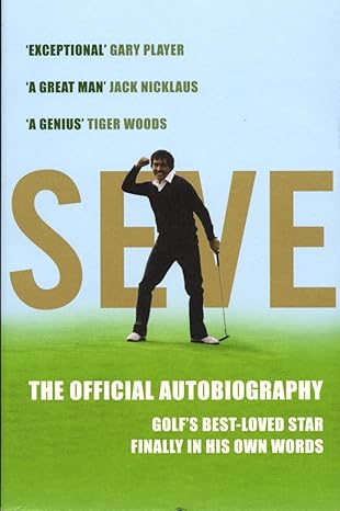 seve 1st edition severiano ballesteros 0224082574, 978-0224082570