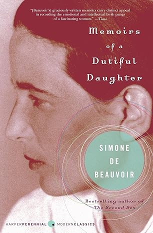 memoirs of a dutiful daughter 1st edition simone de beauvoir 0060825197, 978-0060825195