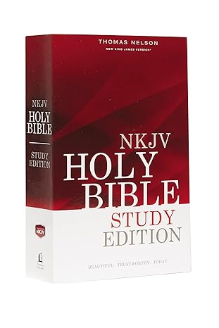 nkjv outreach bible study edition paperback holy bible new king james version 1st edition thomas nelson