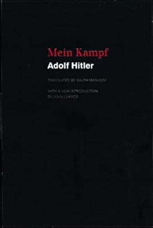 mein kampf 1st edition adolf hitler ,ralph manheim 0395925037, 978-0395925034