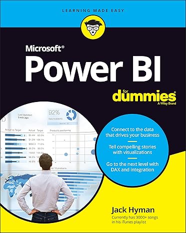 microsoft power bi for dummies 1st edition jack a. hyman 1119824877, 978-1119824879