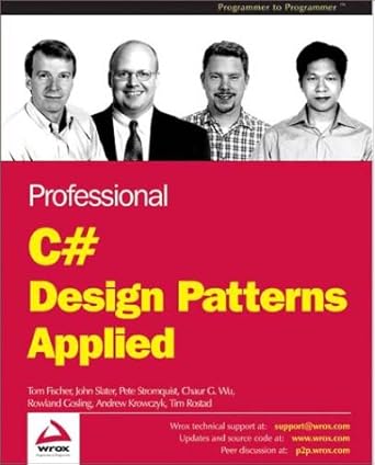 professional design pattern in c# 3rd edition  1861008740, 978-1861008749