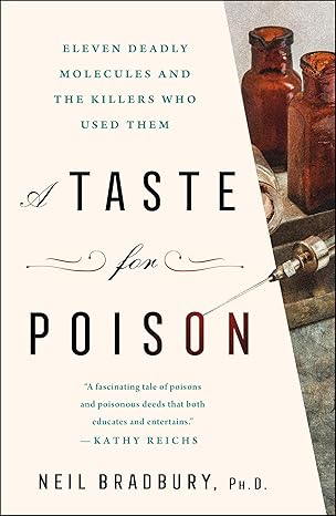 taste for poison 1st edition neil bradbury 1250624517, 978-1250624512