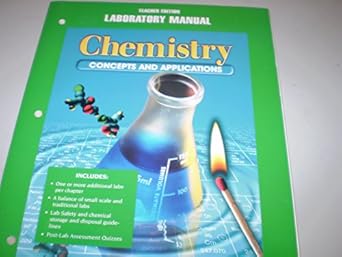 chemistry concepts and applications laboratory manual 1st edition tom russo 0028274601, 978-0028274607