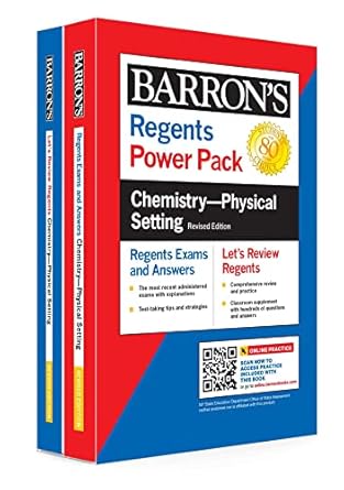 regents chemistry physical setting power pack revised - revised edition albert s. tarendash m.s. 1506264719,