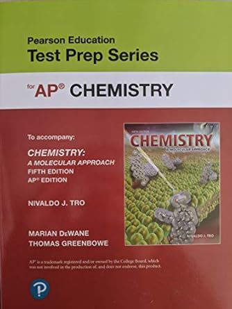 test prep series for ap chemistry 9780134995663 013499566x c 2020 1st edition nivaldo j. tro 013499566x,