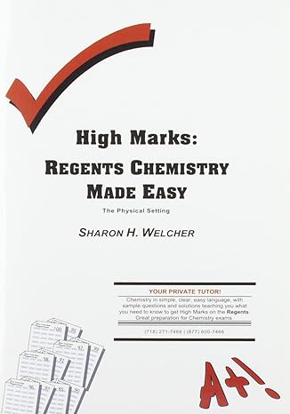 high marks regents chemistry made easy the physical setting 2nd edition sharon h. welcher 0971466203,