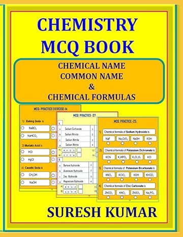 chemistry mcq book 1st edition suresh kumar 979-8371738004