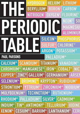 the periodic table a visual guide to the elements 1st edition gail dixon 1780873271, 978-1780873275