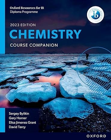 oxford resources for ib dp chemistry course book 1st edition sergey bylikin ,gary horner ,elisa jimenez grant