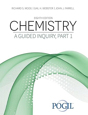 chemistry a guided inquiry part 1 8th edition the pogil project 1792490690, 978-1792490699